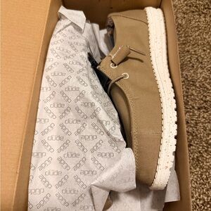 Hey Dude Women's Tan Sneakers